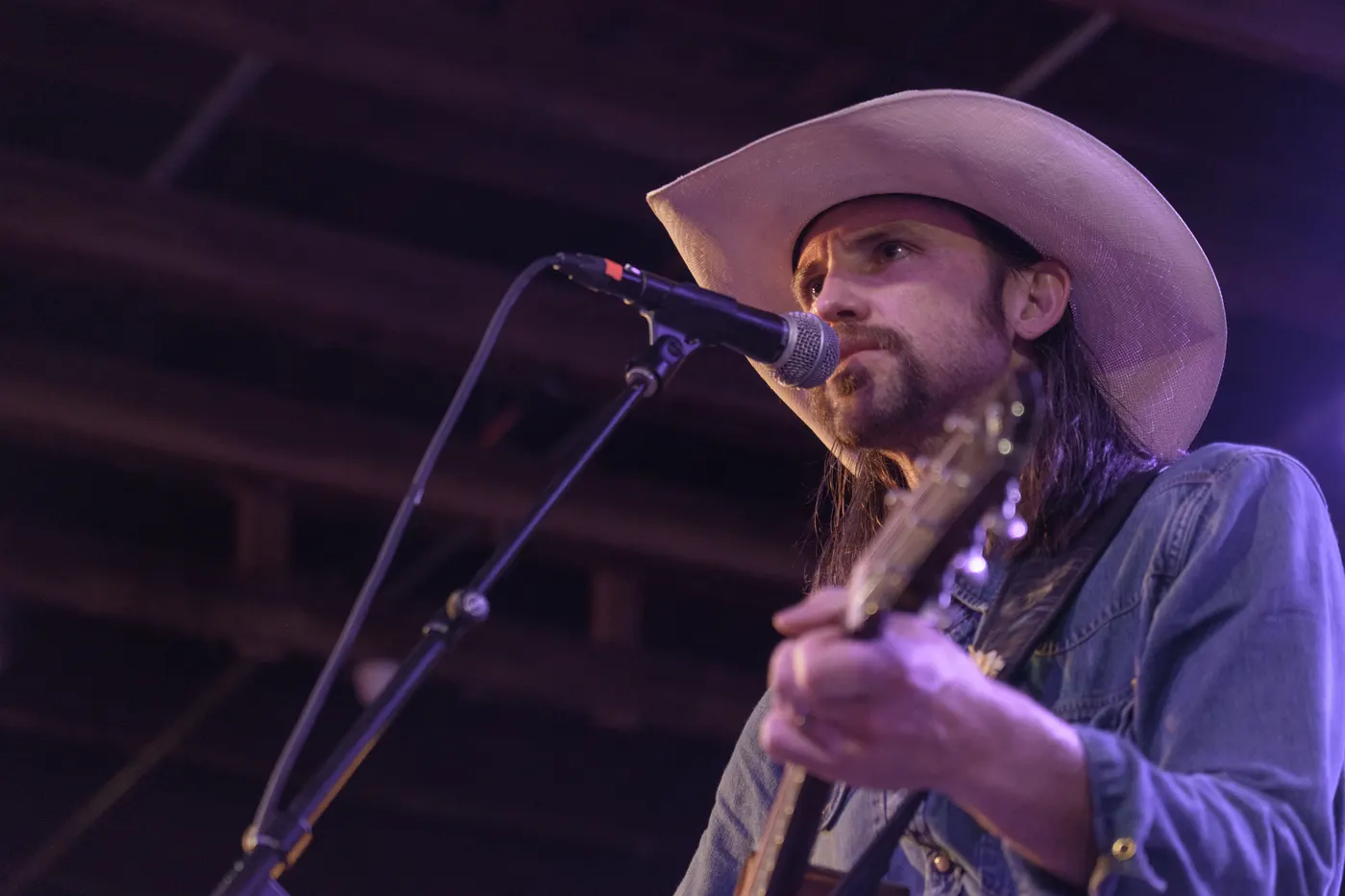 All Hat No Cadillac frontman performing live, available for events in San Antonio TX