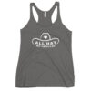 All Hat No Cadillac - Women's Racerback Tank - Image 9