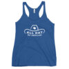 All Hat No Cadillac - Women's Racerback Tank - Image 8