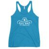 All Hat No Cadillac - Women's Racerback Tank - Image 10